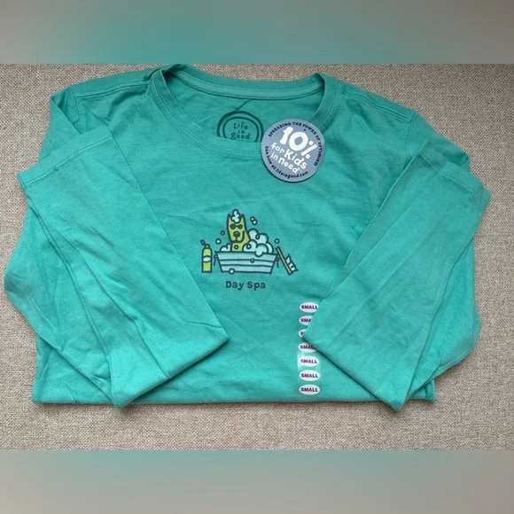 Life is good long sleeve tee - Picture 1 of 6